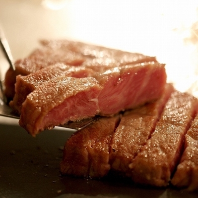 ■霜降り肉と赤身肉■　那須和牛サーロインと赤身の部位を食す！＊鉄板焼プラン＊